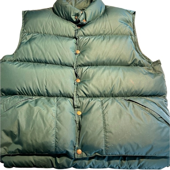 L.L. BEAN | Vintage Men’s Green Goose Down Packable Puffer - Sz Large Regular - Picture 5 of 12
